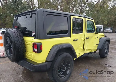2023 Jeep Wrangler 4-Door Sport Altitude 4X4 z USA, uszkodzony, nr VIN 1C4HJXDG4PW535050